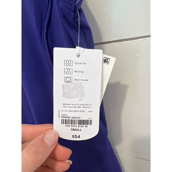 NWT Xersion Women's Quick-Dri Active Dress Tropic Violet NEW SZ S - Picture 4 of 7